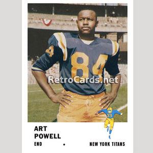 1961F Art Powell New York Titans