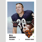 1961F-Bill-Brown-Chicago-Bears