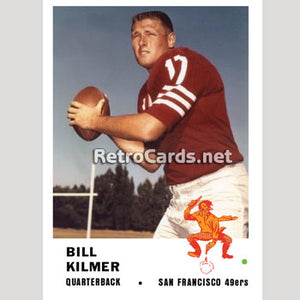 1961F Bill Kilmer San Francisco 49ers