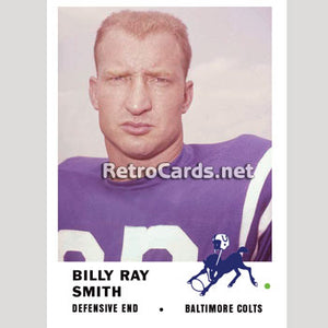 1961F Billy Ray Smith Baltimore Colts