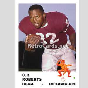 1961F C.R. Roberts San Francisco 49ers