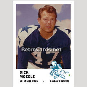 1961F Dick Moegle Dallas Cowboys