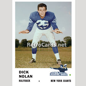 1961F Dick Nolan New York Giants