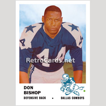 : 1963 Topps # 81 Don Bishop Dallas Cowboys (Football Card) EX/MT  Cowboys Los Angeles City : Collectibles & Fine Art