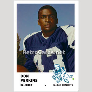 1961F Don Perkins Dallas Cowboys