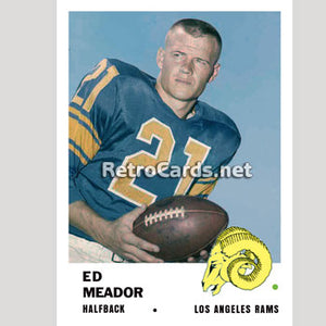 1961F Ed Meador Los Angeles Rams