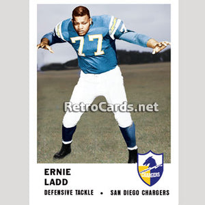 1961F Ernie Ladd San Diego Chargers