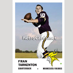 1961F Fran Tarkenton Minnesota Vikings