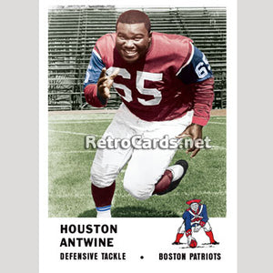 1961F Houston Antwine Boston Patriots