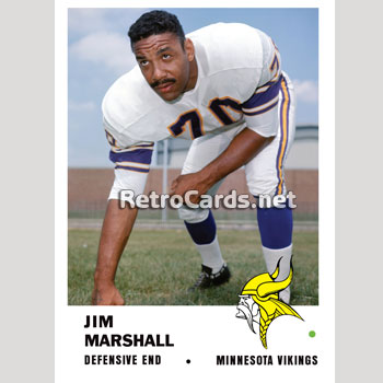 Vikings Jim Marshall jersey