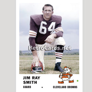 1961F Jim Ray Smith Cleveland Browns