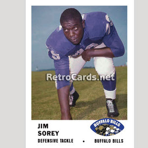 1961F Jim Sorey Buffalo Bills