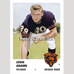 1961F-John-Adams-Chicago-Bears