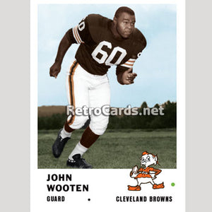 1961F John Wooten Cleveland Browns