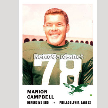 1961F-Marion-Campbell-Philadelphia-Eagles