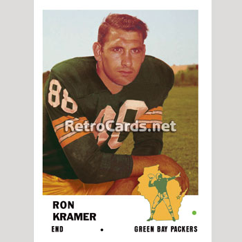 Packers Ron Kramer  Green Bay Packers –