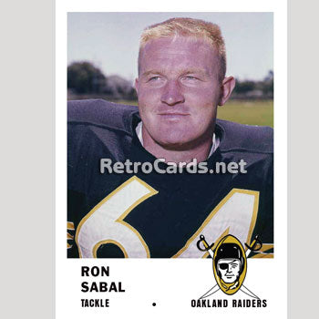 1969T Oakland Raiders RetroCards Set