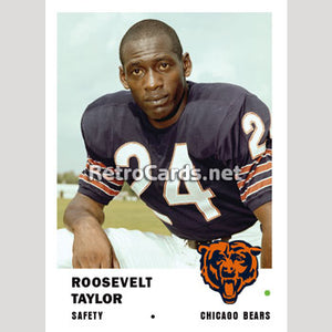 1961F Rosey Taylor Chicago Bears