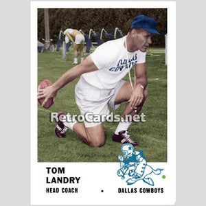 1961F Tom Landry Dallas Cowboys