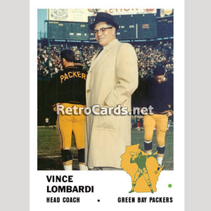 1961F Vince Lombardi Green Bay Packers