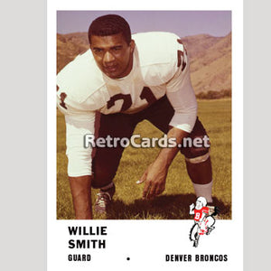 1961F Willie Smith Denver Broncos