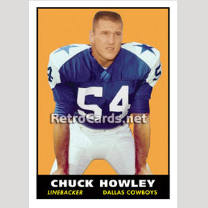 1961T Chuck Howley Dallas Cowboys