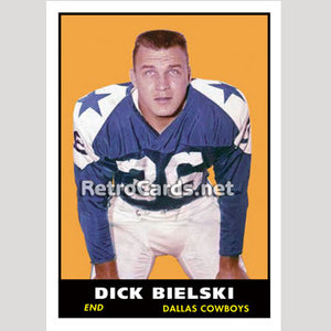 1961T Dick Bielski Dallas Cowboys