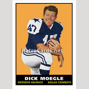 1961T Dick Moegle Dallas Cowboys