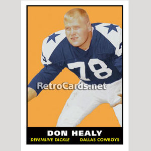 1961T Don Healy Dallas Cowboys