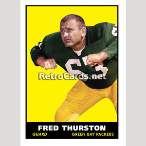 1961T Fred Thurston Green Bay Packers