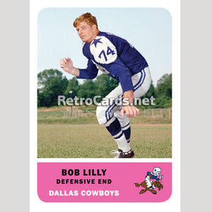 1962F Bob Lilly Dallas Cowboys