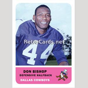 1962F Don Bishop Dallas Cowboys