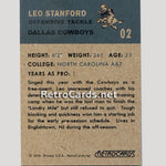 1962F-Leo-Stanford-Dallas-Cowboys-back