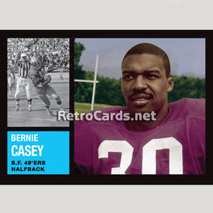 1962T Bernie Casey San Francisco 49ers