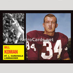 1962T-Bill-Koman-St.-Louis-Cardinals