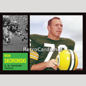 1962T Bob Skoronski Green Bay Packers
