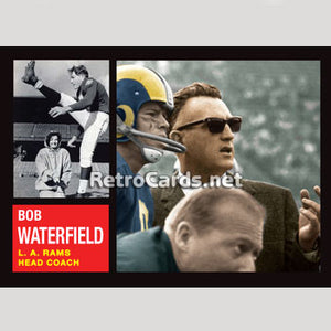1962T Bob Waterfield Los Angeles Rams