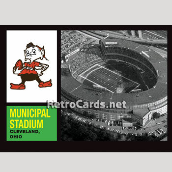 1962T Cleveland Browns RetroCards Set