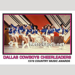 1979T Dallas Cowboys Cheerleaders Country Music Awards