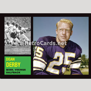 1962T Dean Derby Minnesota Vikings