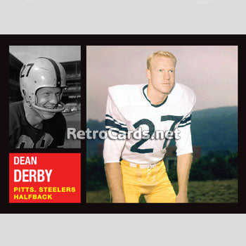 1962T-Dean-Derby-Pittsburgh-Steelers