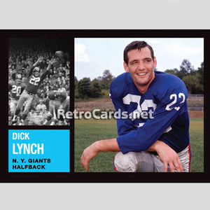 1962T Dick Lynch New York Giants