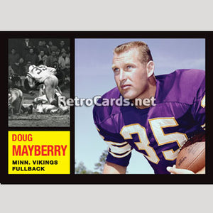 1962T Doug Mayberry Minnesota Vikings