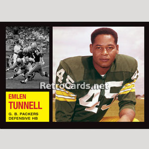 1962T Emlen Tunnell Green Bay Packers