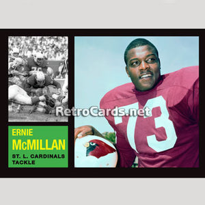 1962T Ernie McMillan St. Louis Cardinals