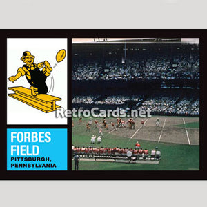 1962T Forbes Field Pittsburgh Steelers