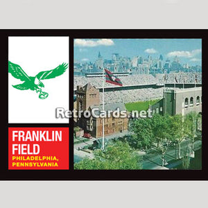 1962T Franklin Field Philadelphia Eagles