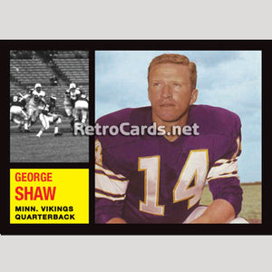 1962T George Shaw Minnesota Vikings
