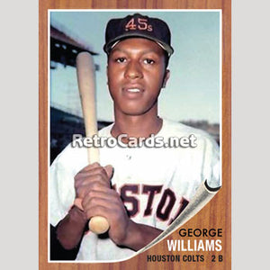 1962T George Williams Houston Colt .45s