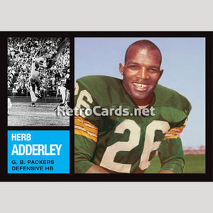 1962T Herb Adderley Green Bay Packers